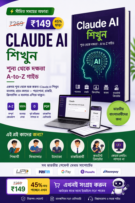 AI সব বদলে দিচ্ছে — আপনি কি পিছিয়ে পড়বেন?