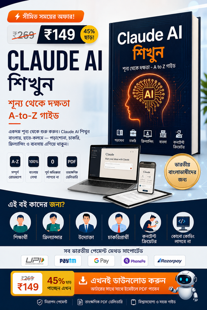 AI সব বদলে দিচ্ছে — আপনি কি পিছিয়ে পড়বেন?